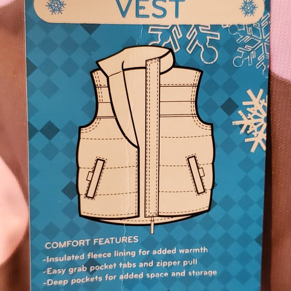 NWT Please Mum Deep Winter insulated vest-NWT - Picture 4 of 6